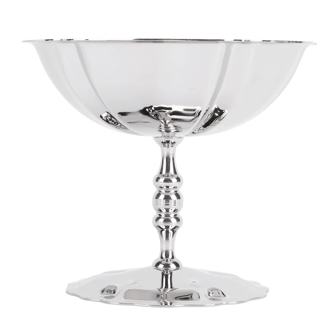 Belle Époque“ – Vintage Edelstahl Dessertschale