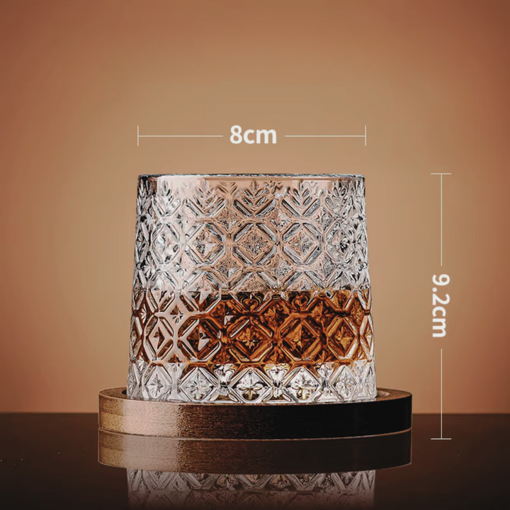 Pivotant - Glas mit Untersetzter, 280ml