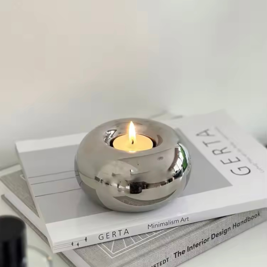 "Éclat Rond"- Kerzenhalter