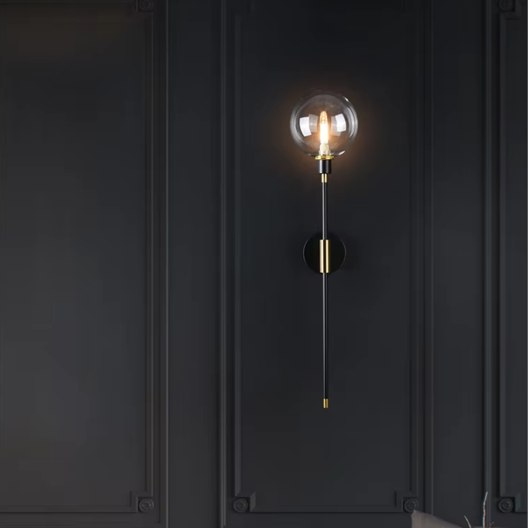 Boule de verre - Wandlampe