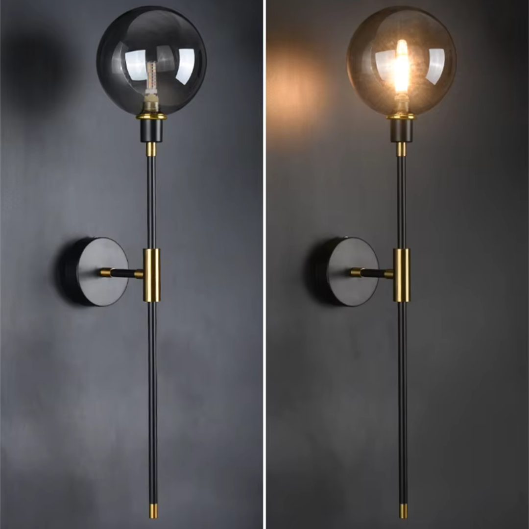 Boule de verre - Wandlampe