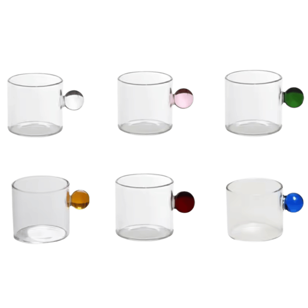 Coloré - Espresso Tassen, 6er Set