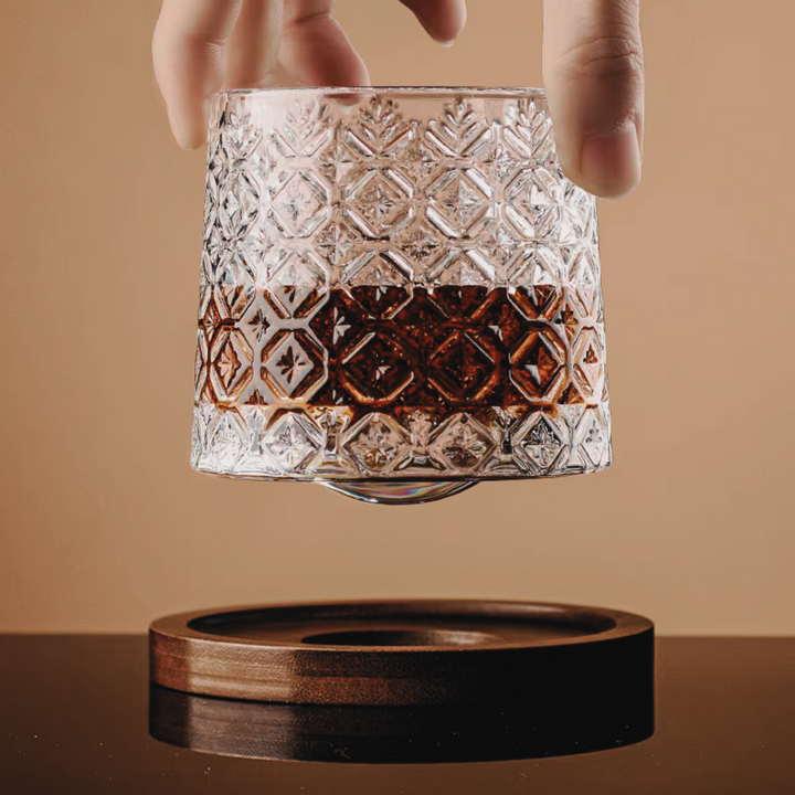 Pivotant - Glas mit Untersetzter, 280ml