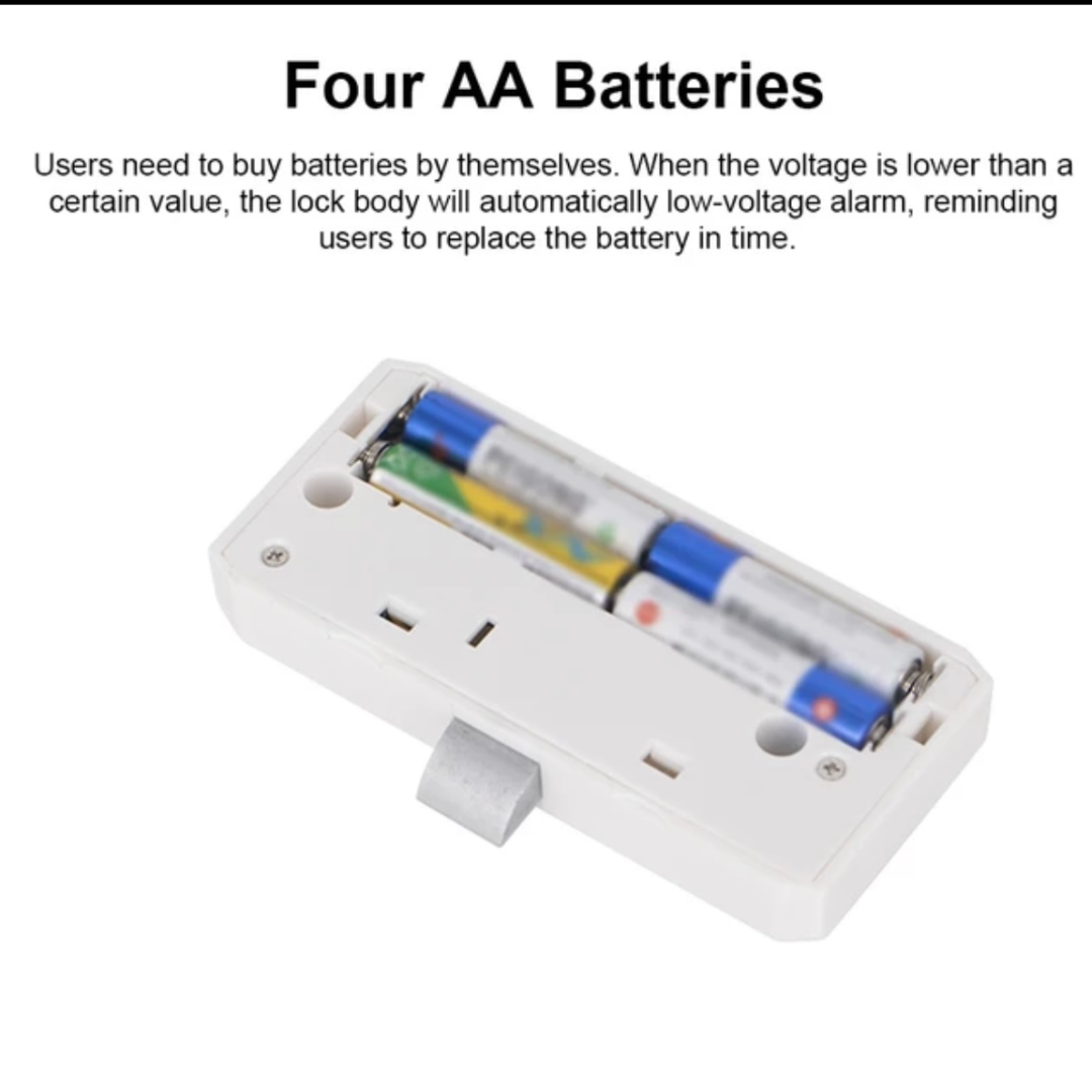 Tuya Smart-Schubladenschloss - Lochloses Elektronisches Akten- und Möbelschloss"